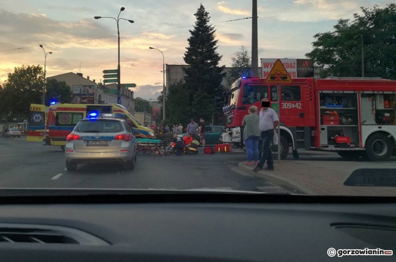 2/6 Wypadek motocyklisty na Chrobrego