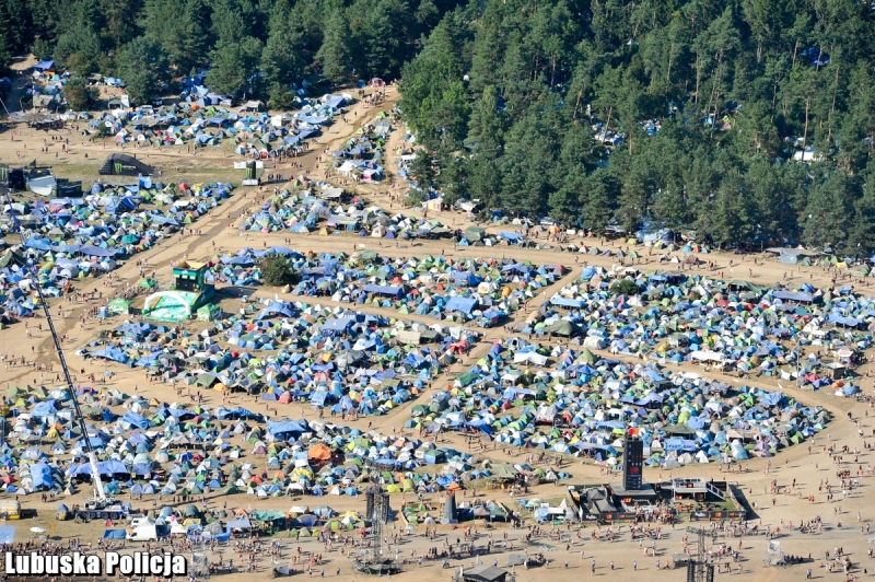11/14 Festiwal Pol'and'Rock z lotu ptaka