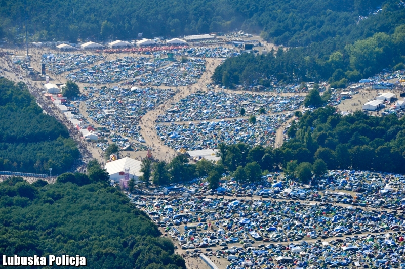 12/14 Festiwal Pol'and'Rock z lotu ptaka