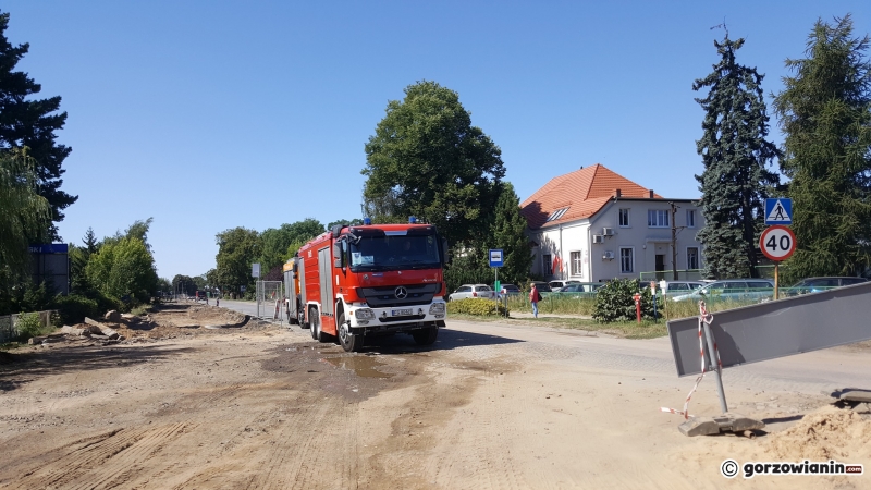 3/5 Uszkodzony gazociąg na terenie MZK