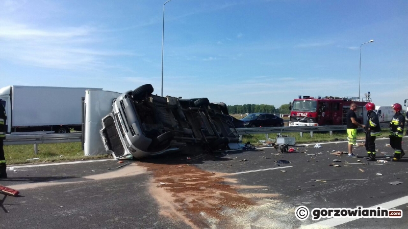 4/6 Wypadek kampera na S3