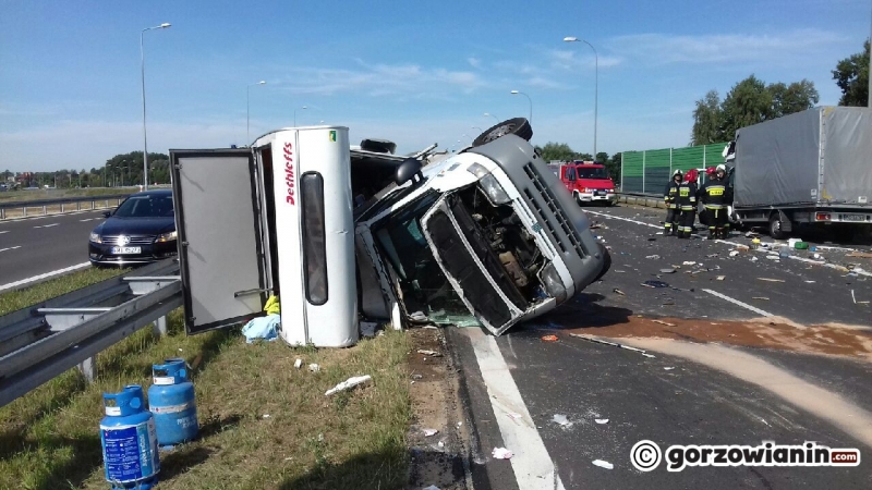 5/6 Wypadek kampera na S3