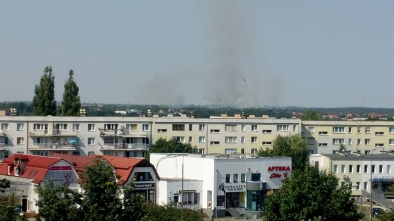 2/8 Pożar na gorzowskim poligonie