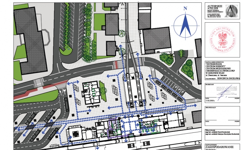 3/4 Koncepcja dworca przesiadkowego