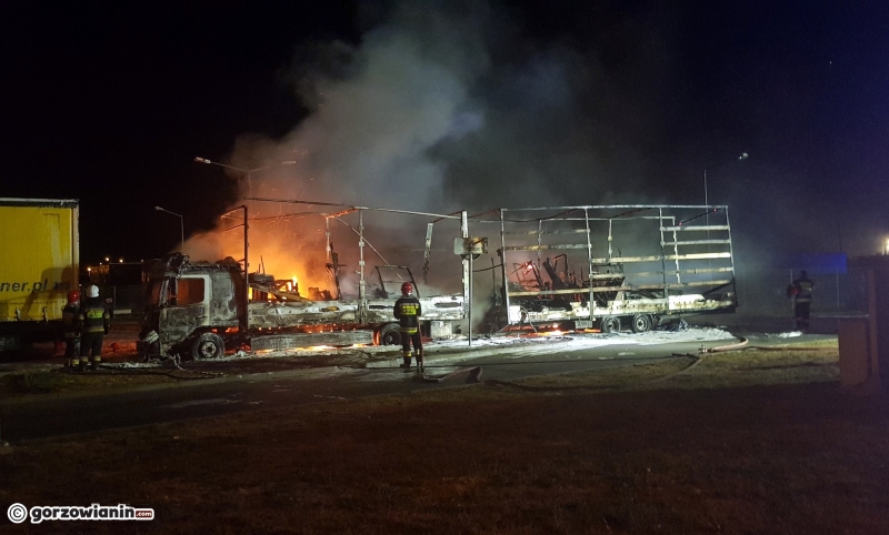 3/13 Na Orlenie spłonęła ciężarówka