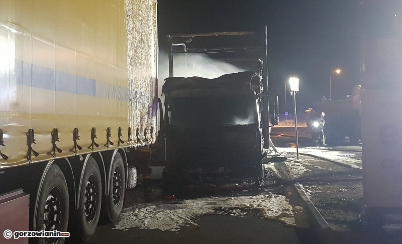 4/13 Na Orlenie spłonęła ciężarówka