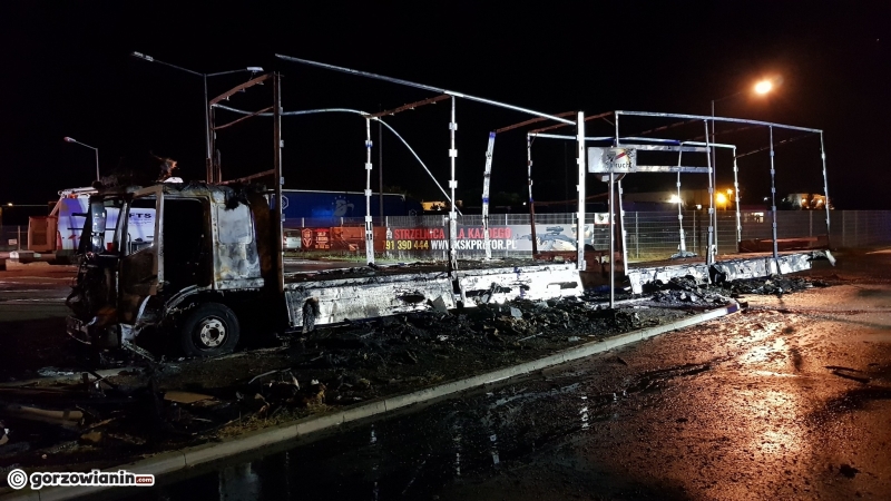 12/13 Na Orlenie spłonęła ciężarówka