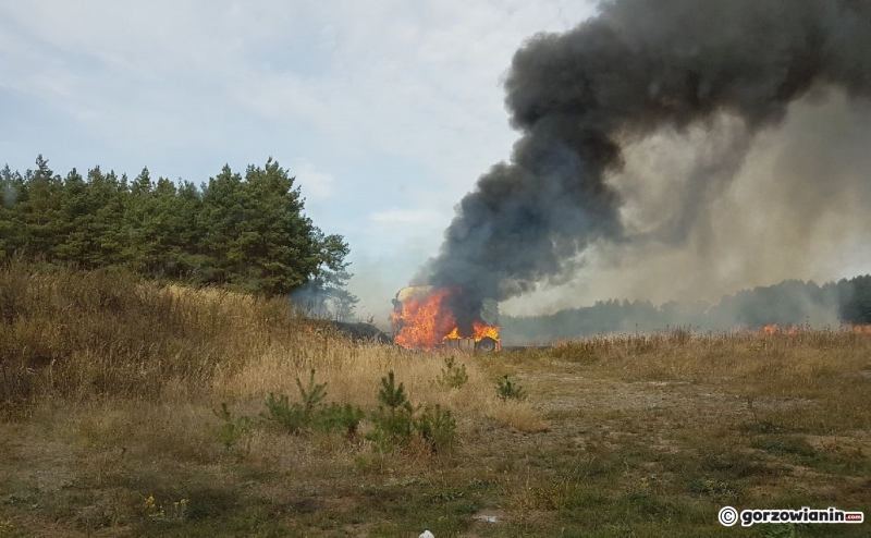 4/17 Pożar ciężarówki pod Gorzowem