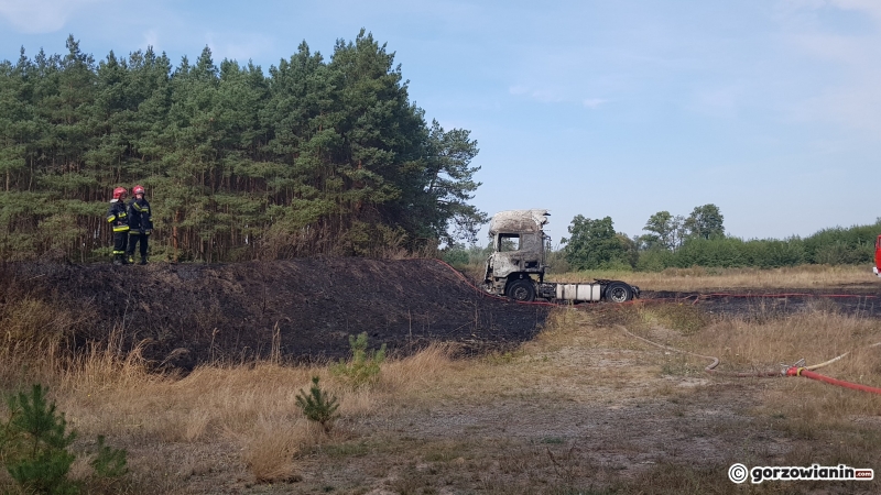 8/17 Pożar ciężarówki pod Gorzowem