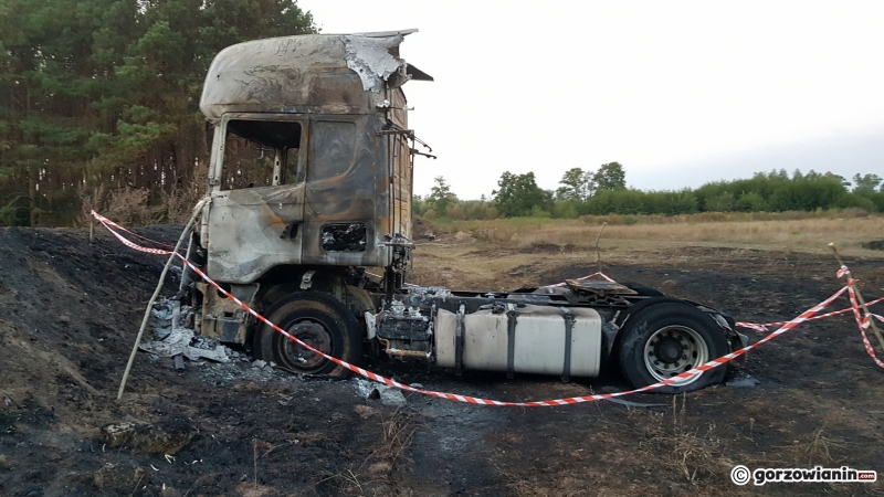 11/17 Pożar ciężarówki pod Gorzowem