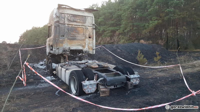 13/17 Pożar ciężarówki pod Gorzowem