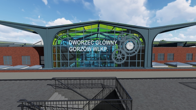 1/15 Wizualizacja centrum przesiadkowego w Gorzowie