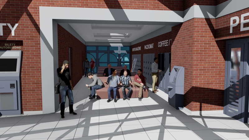 8/15 Wizualizacja centrum przesiadkowego w Gorzowie