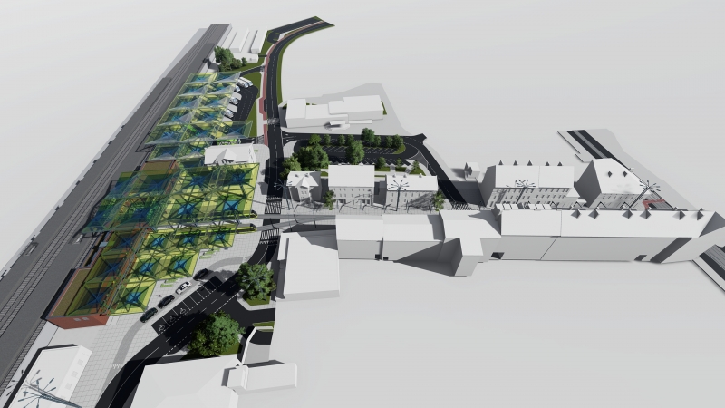 12/15 Wizualizacja centrum przesiadkowego w Gorzowie