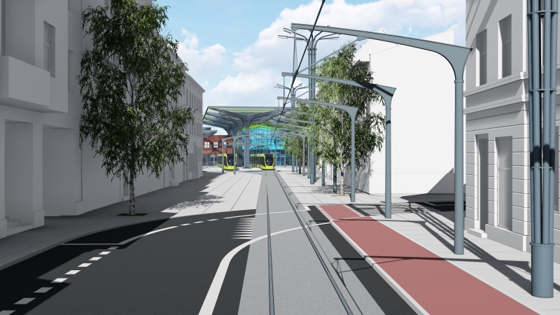 14/15 Wizualizacja centrum przesiadkowego w Gorzowie