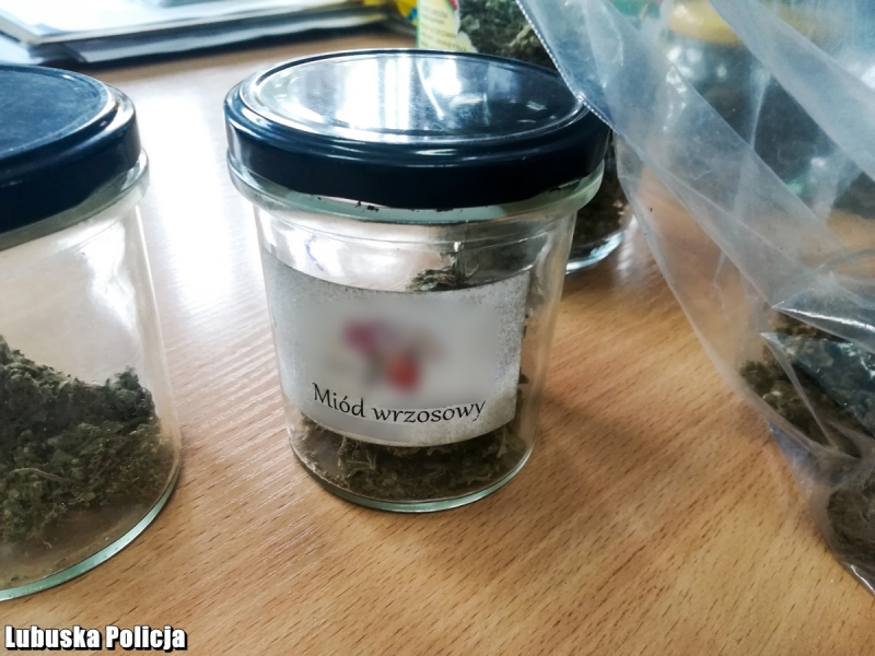 6/6 Narkotyki schowane w słoikach