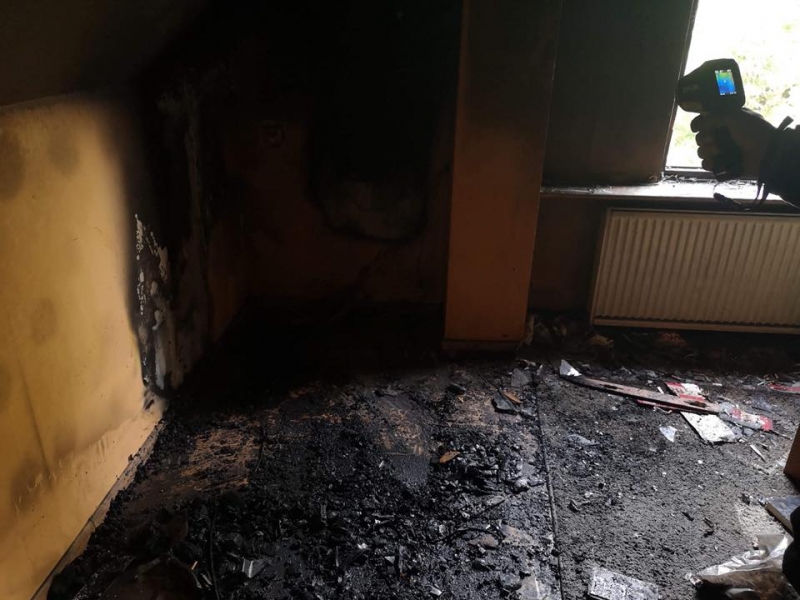 5/6 Pożar domu w Kłodawie