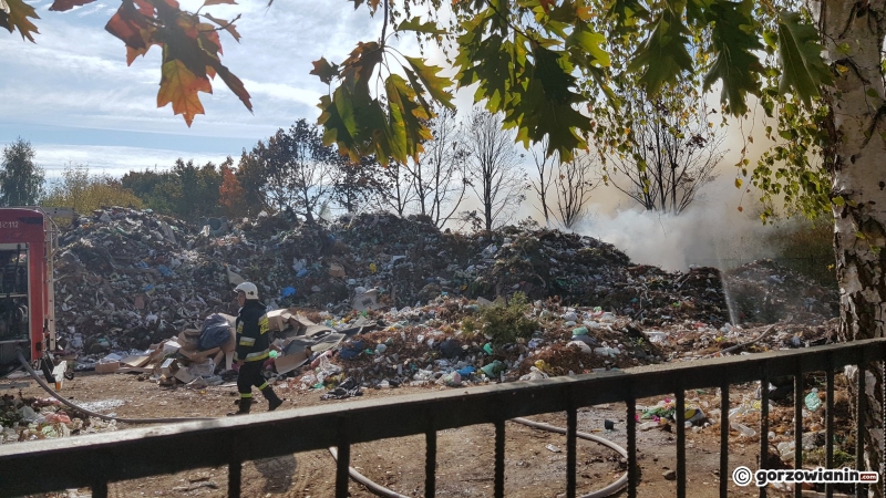 5/5 Pożar składowiska przy cmentarzu