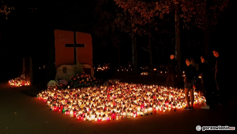 7/10 Wieczór na gorzowskim cmentarzu