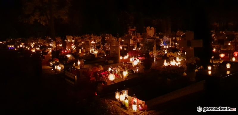 8/10 Wieczór na gorzowskim cmentarzu