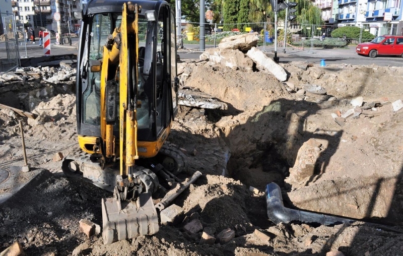 11/12 Tak wyglądają prace na deptaku