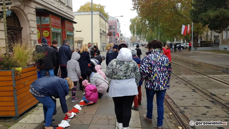 16/24 Biało-czerwone serca na Chrobrego