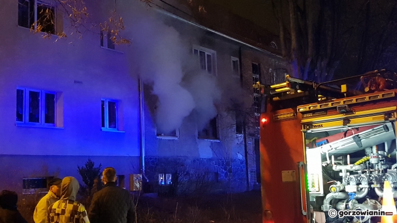 3/7 Pożar w kamienicy na Chopina