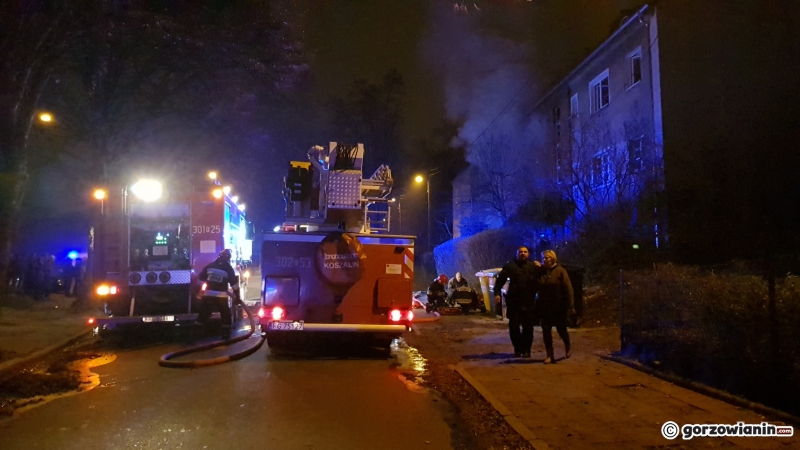 5/7 Pożar w kamienicy na Chopina