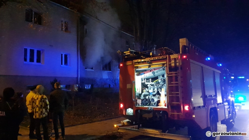 6/7 Pożar w kamienicy na Chopina