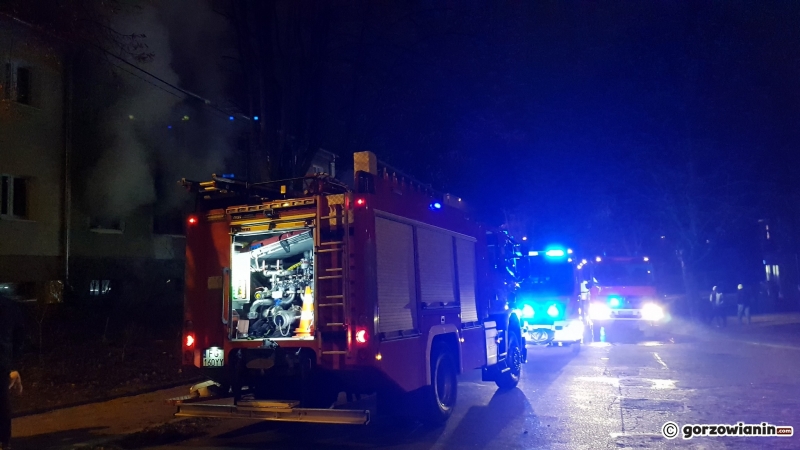 7/7 Pożar w kamienicy na Chopina