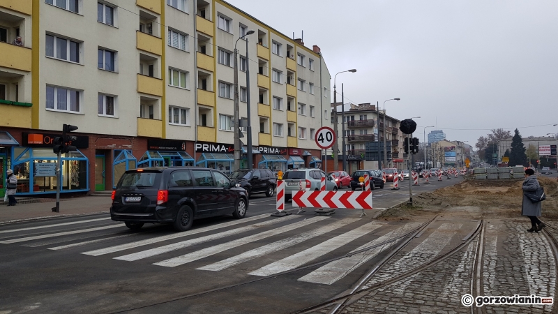 7/21 Rozkopane skrzyżowanie Sikorskiego-Chrobrego