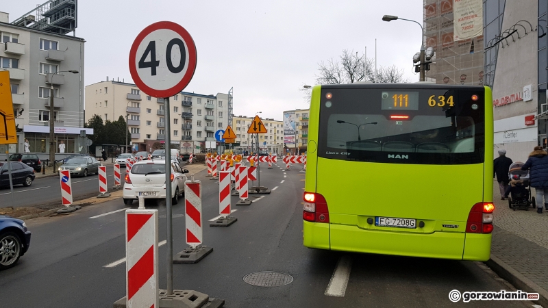 14/21 Rozkopane skrzyżowanie Sikorskiego-Chrobrego