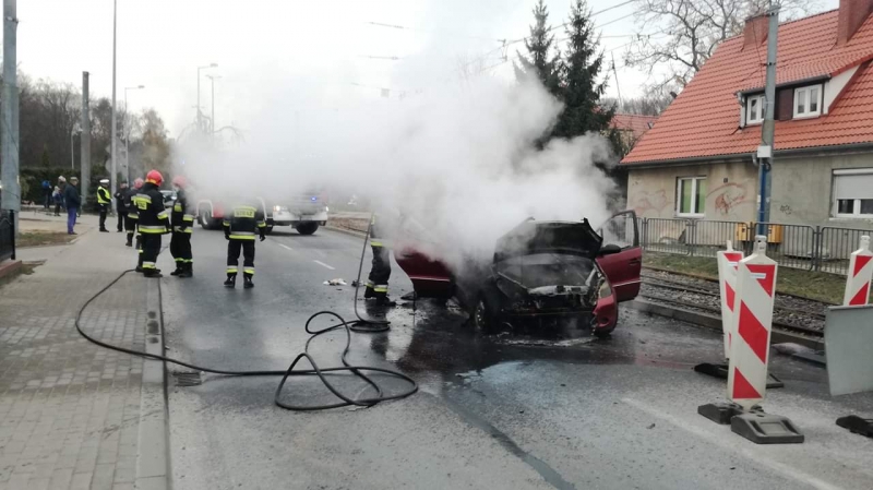 5/9 Pożar samochodu