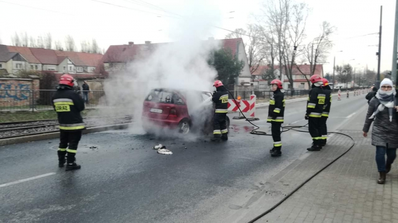 9/9 Pożar samochodu