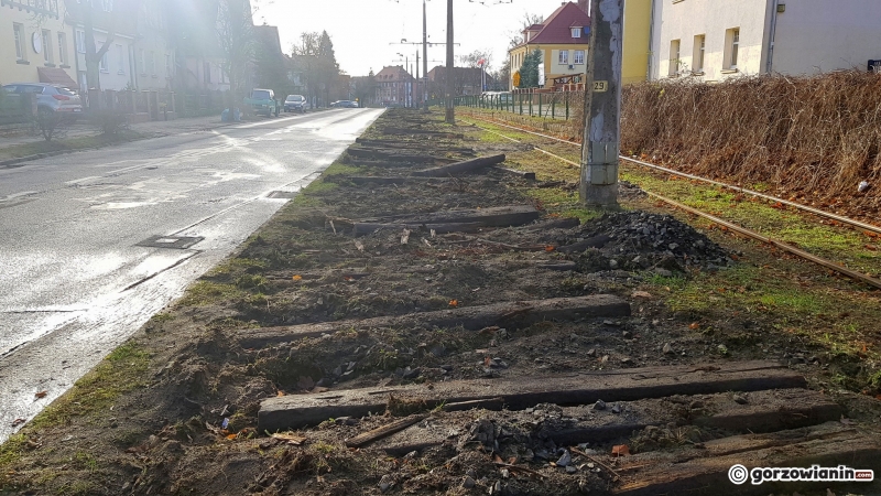 3/10 Demontaż torowiska na Kazimierza Wielkiego