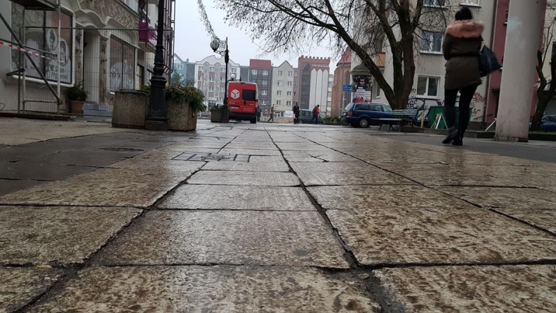 3/5 Deptak przy ul. Hawelańskiej