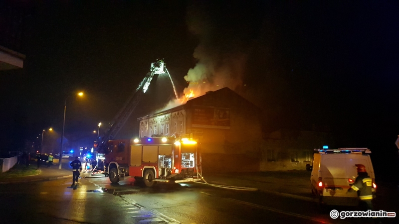 3/12 Pożar kamienicy przy ul. Przemysłowej