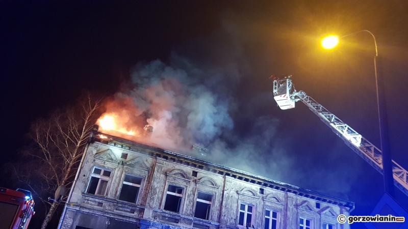 6/12 Pożar kamienicy przy ul. Przemysłowej