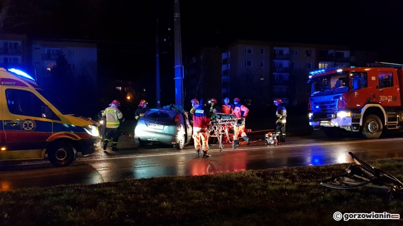 2/12 Poważny wypadek na Walczaka