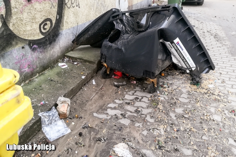 3/12 Piroman wpadł w ręce policji