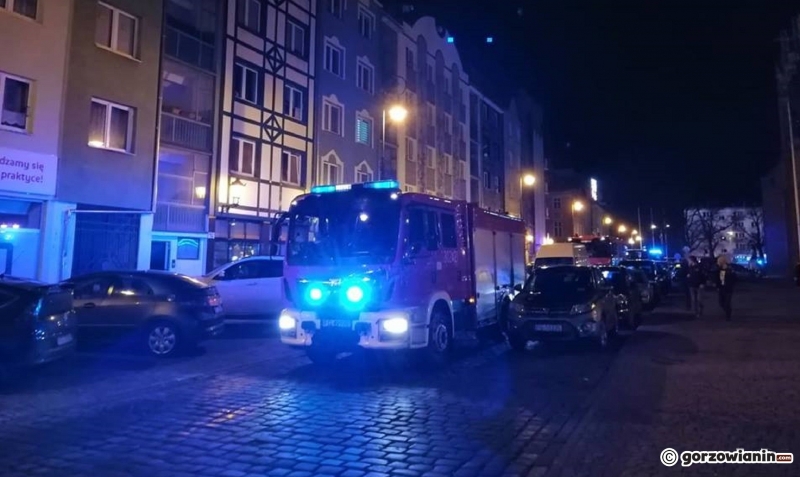 3/5 Akcja straży pożarnej przy ul. Oboryckiej