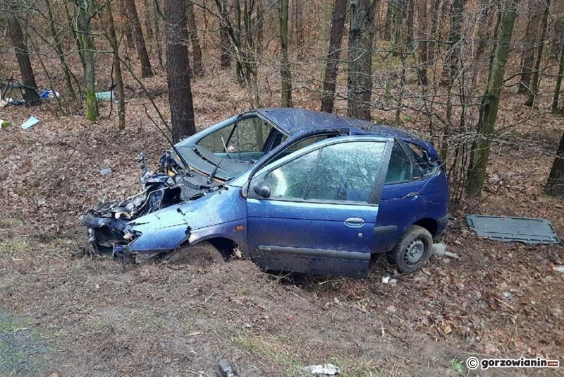 4/4 Renault dachowało koło Łubianki