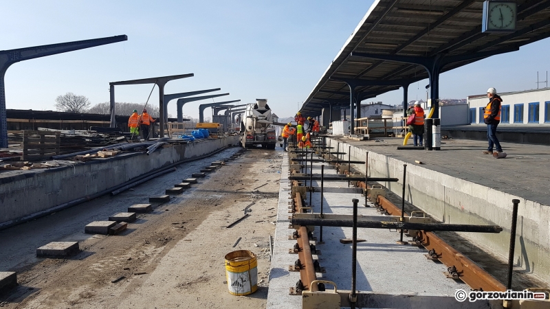 8/24 Dworzec Główny w Gorzowie w remoncie