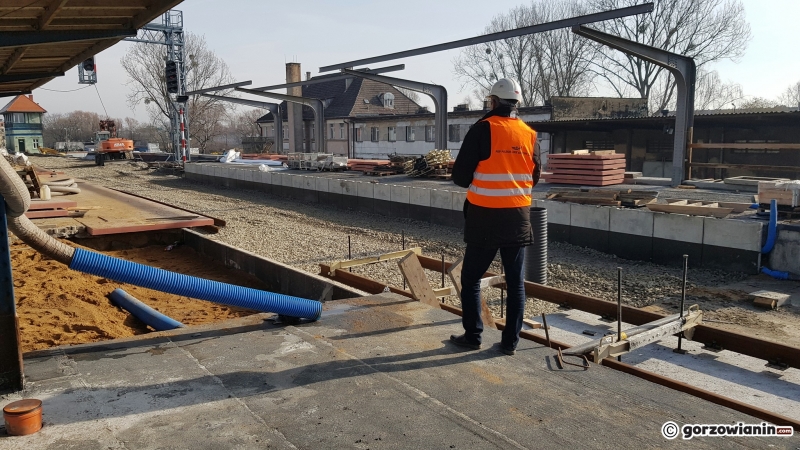 11/24 Dworzec Główny w Gorzowie w remoncie