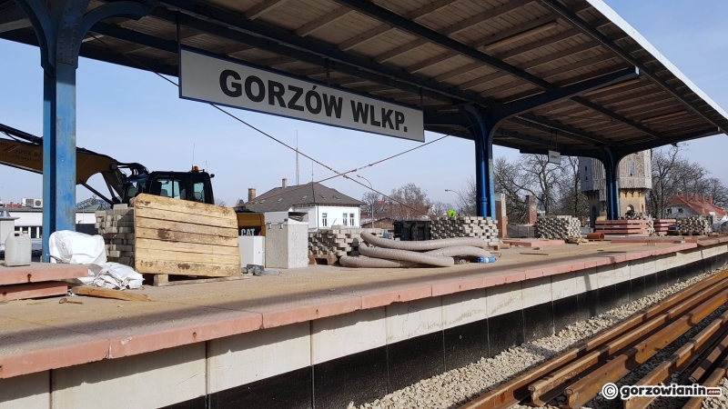12/24 Dworzec Główny w Gorzowie w remoncie
