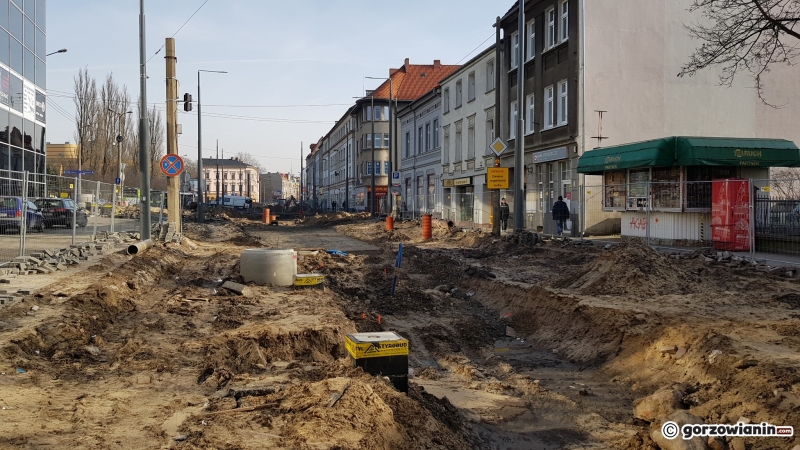 15/17 Prace na Sikorskiego: Dworcowa-Młyńska