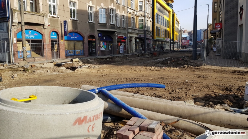 17/17 Prace na Sikorskiego: Dworcowa-Młyńska