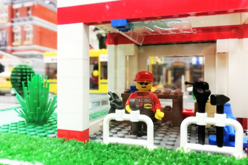 17/17 Wystawa budowli z klocków lego