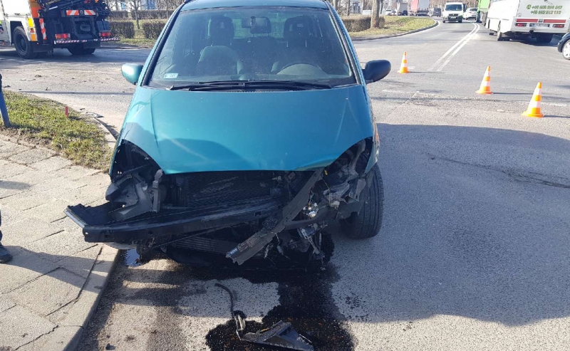 4/9 Zdarzenie drogowe na Walczaka