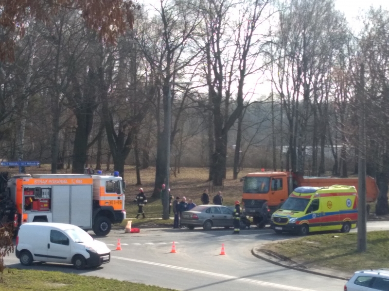 9/9 Zdarzenie drogowe na Walczaka